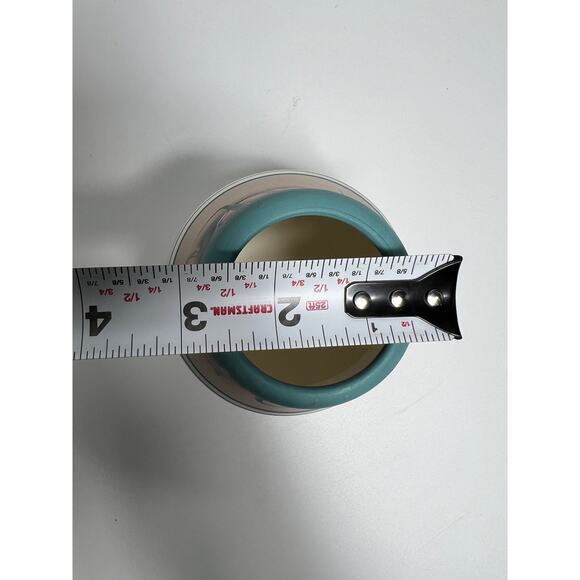 Native American New West Hand Painted Pink and Blue Pottery Vase - Picture 7 of 8